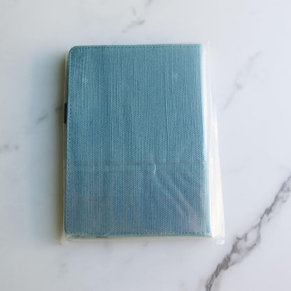 Natural Linen Case Cover for 6" Ebook Reader Universal Hemp Case Cover for Sony/Kobo/Tolino/Pocketbook 6Inch Ebook Reader (Aegean Blue)